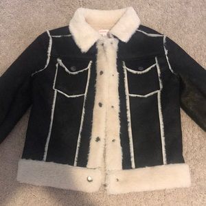 Girls suede jacket